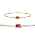 Thumbnail 49 - 0.75-carat-emerald-cut-pink-sapphire-bezel-set-chain-bracelet-in-yellow-gold-FDBRC11133EMGSADRPI-0.75CT-NL-YG