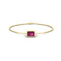 Thumbnail 50 - 0.75-carat-emerald-cut-pink-sapphire-bezel-set-chain-bracelet-in-yellow-gold-FDBRC11133EMGSADRPIANGLE2-0.75CT-NL-YG