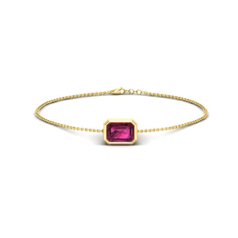 0.75-carat-emerald-cut-pink-sapphire-bezel-set-chain-bracelet-in-yellow-gold-FDBRC11133EMGSADRPIANGLE2-0.75CT-NL-YG