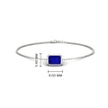 Thumbnail 27 - 0.75-carat-emerald-cut-sapphire-bezel-set-chain-bracelet-in-white-gold-FD-BRC11133EMGSABLANGLE2-0.75CT-NL-WG-HW