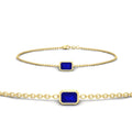 Thumbnail 45 - 0.75-carat-emerald-cut-sapphire-bezel-set-chain-bracelet-in-yellow-gold-FDBRC11133EMGSABL-0.75CT-NL-YG