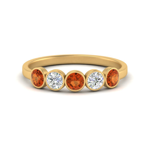 0.75-carat-five-round-orange-sapphire-bezel-set-wedding-ring-in-yellow-gold-FD10558B-0.15CTGSAOR-NL-YG.jpg?v=1757070475