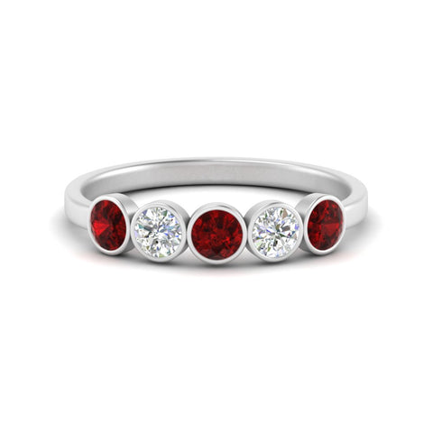 0.75-carat-five-round-ruby-bezel-set-wedding-ring-in-white-gold-FD10558B-0.15CTGRUDR-NL-WG.jpg?v=1757070474