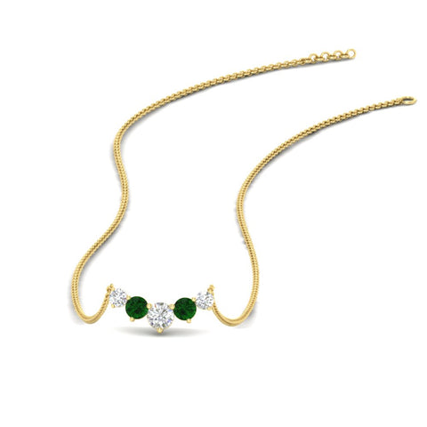 0.75-carat-graduating-round-diamond-pendant-with-emerald-in-FD-PD11130ROGEMGR-0.75CT-NL-YG