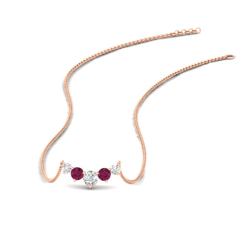 0.75-carat-graduating-round-diamond-pendant-with-pink-sapphire-in-FD-PD11130ROGSADRPI-0.75CT-NL-RG