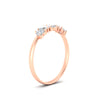 Load image into Gallery viewer, 0.75-carat-heart-shape-5-stone-diamond-wedding-ring-in-rose-gold-FD9600HTBANGLE2-0.75CT-NL-RG