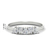 Load image into Gallery viewer, 0.75-carat-heart-shape-5-stone-diamond-wedding-ring-in-white-gold-FD9600HTB-0.75CT-NL-WG-HW