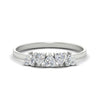 Load image into Gallery viewer, 0.75-carat-heart-shape-5-stone-diamond-wedding-ring-in-white-gold-FD9600HTB-0.75CT-NL-WG