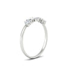 Load image into Gallery viewer, 0.75-carat-heart-shape-5-stone-diamond-wedding-ring-in-white-gold-FD9600HTBANGLE2-0.75CT-NL-WG
