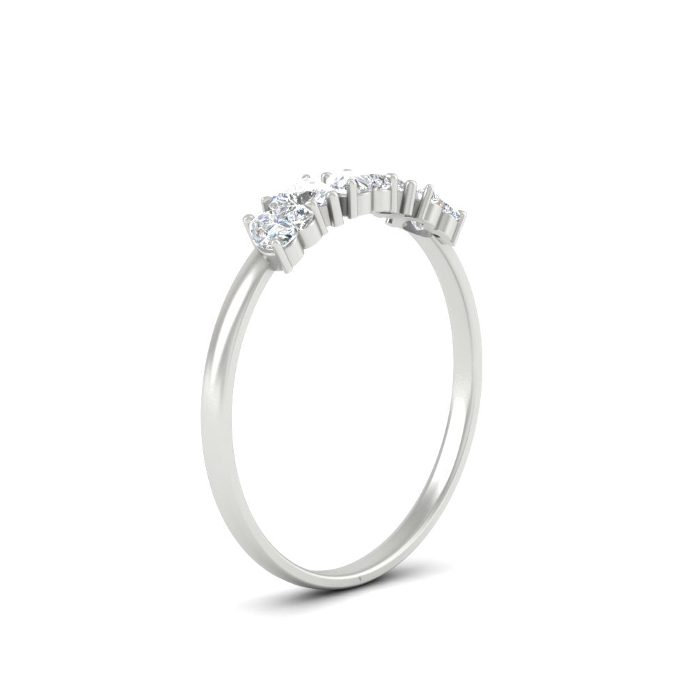 0.75-carat-heart-shape-5-stone-diamond-wedding-ring-in-white-gold-FD9600HTBANGLE2-0.75CT-NL-WG