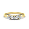 Load image into Gallery viewer, 0.75-carat-heart-shape-5-stone-diamond-wedding-ring-in-yellow-gold-FD9600HTB-0.75CT-NL-YG