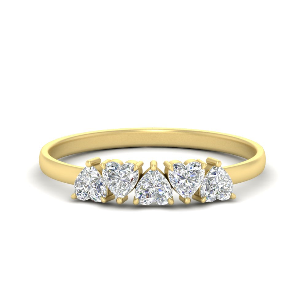 0.75-carat-heart-shape-5-stone-diamond-wedding-ring-in-yellow-gold-FD9600HTB-0.75CT-NL-YG