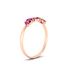Load image into Gallery viewer, 0.75-carat-heart-shape-5-stone-pink-sapphire-wedding-ring-in-rose-gold-FD9600HTBGSADRPIANGLE2-0.75CT-NL-RG