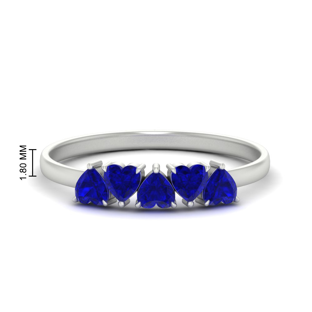 0.75-carat-heart-shape-5-stone-sapphire-wedding-ring-in-white-gold-FD9600HTBGSABL-0.75CT-NL-WG-HW
