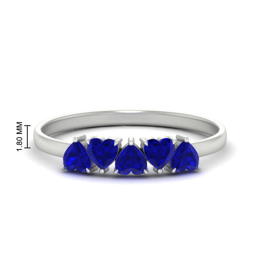 0.75-carat-heart-shape-5-stone-sapphire-wedding-ring-in-white-gold-FD9600HTBGSABL-0.75CT-NL-WG-HW