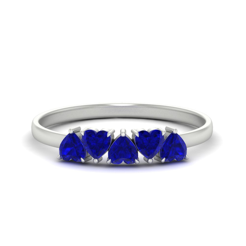 0.75-carat-heart-shape-5-stone-sapphire-wedding-ring-in-white-gold-FD9600HTBGSABL-0.75CT-NL-WG