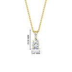 Load image into Gallery viewer, 0.75-carat-oval-shaped-pave-diamond-bail-pendant-in-yellow-gold-fdpd11636ovangle1-7X5mm-nl-yg-hw.jpg?v=1769514559