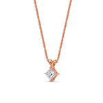 Load image into Gallery viewer, 0.75-carat-princess-cut-kite-solitaire-diamond-pendant-in-rose-gold-FDPD10811prangle2-0.75_ct-rg?v=1758014492
