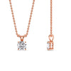 Load image into Gallery viewer, 0.75-carat-round-4-prong-solitaire-diamond-pendant-in-FDPD8469ANGLE3-RO-0.75-RG.jpg?v=1765777908