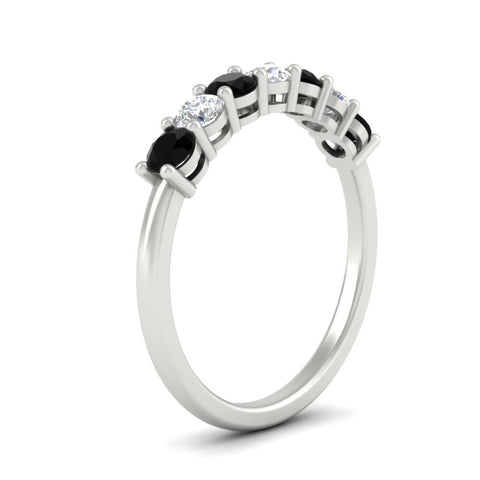 0.75-carat-round-7-black-diamond-wedding-ring-band-in-white-gold-FD8008B7GBLACKANGLE2-0.75CT-NL-WG
