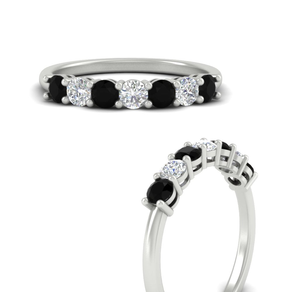 0.75-carat-round-7-black-diamond-wedding-ring-band-in-white-gold-FD8008B7GBLACKANGLE3-0.75CT-NL-WG