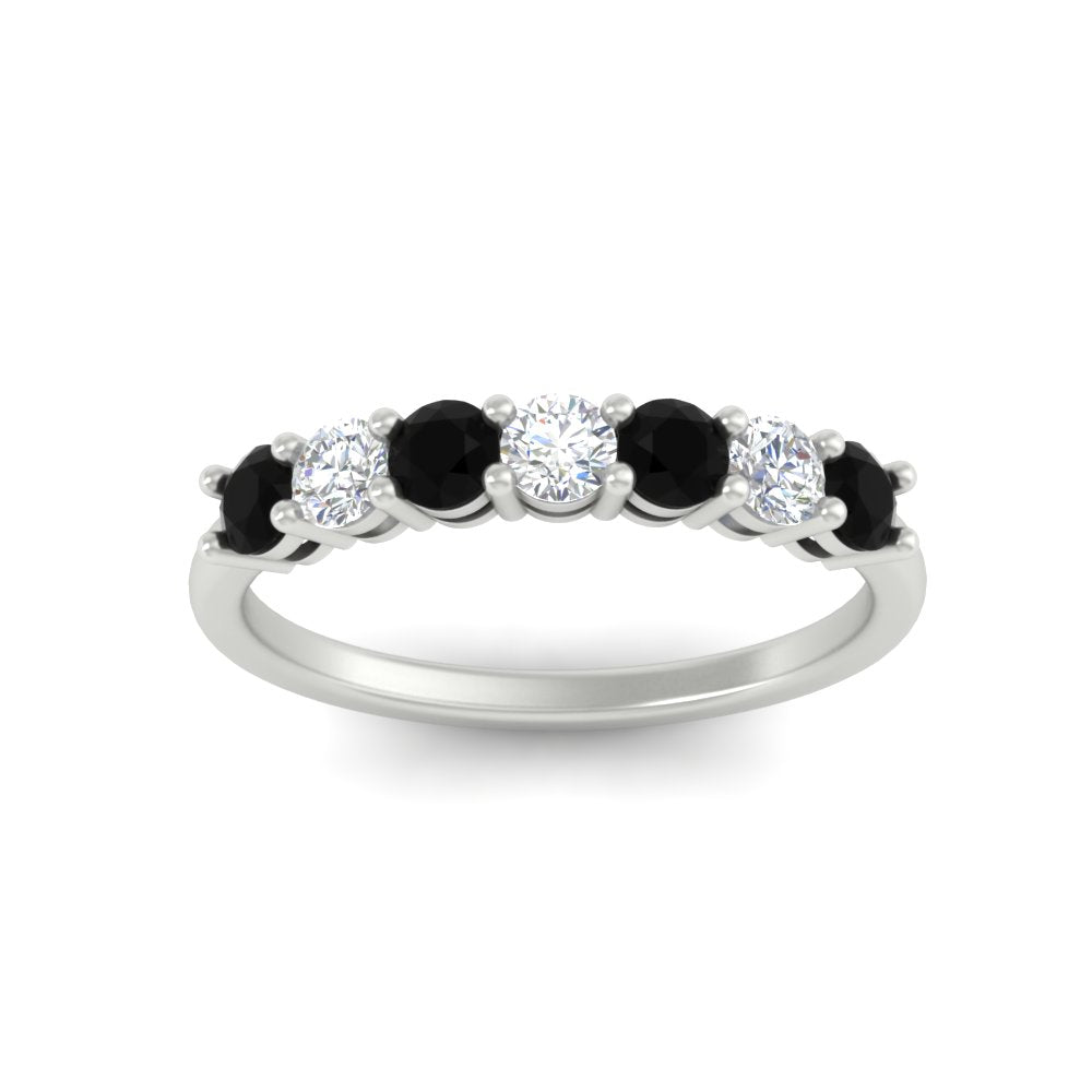 0.75-carat-round-7-black-diamond-wedding-ring-band-in-white-gold-FD8008B7GBLACKANGLE5-0.75CT-NL-WG