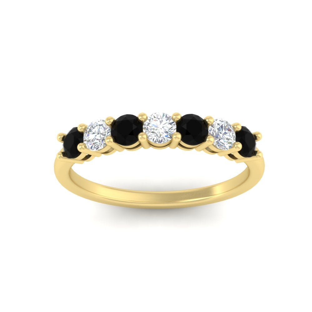 0.75-carat-round-7-black-diamond-wedding-ring-band-in-yellow-gold-FD8008B7GBLACKANGLE5-0.75CT-NL-YG