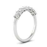 Load image into Gallery viewer, 0.75-carat-round-7-diamond-wedding-ring-band-in-white-gold-FD8008B7ANGLE2-0.75CT-NL-WG

