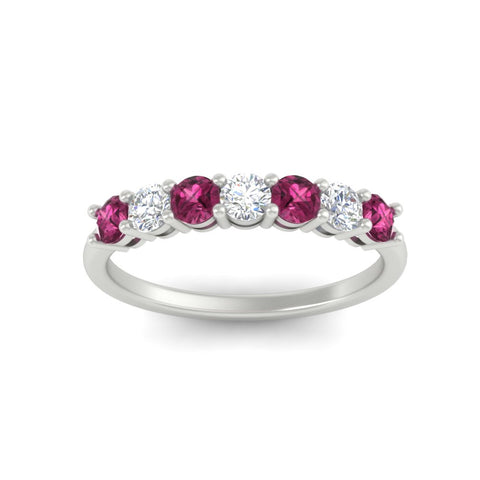 0.75-carat-round-7-pink-sapphire-wedding-ring-band-in-white-gold-FD8008B7GSADRPIANGLE5-0.75CT-NL-WG