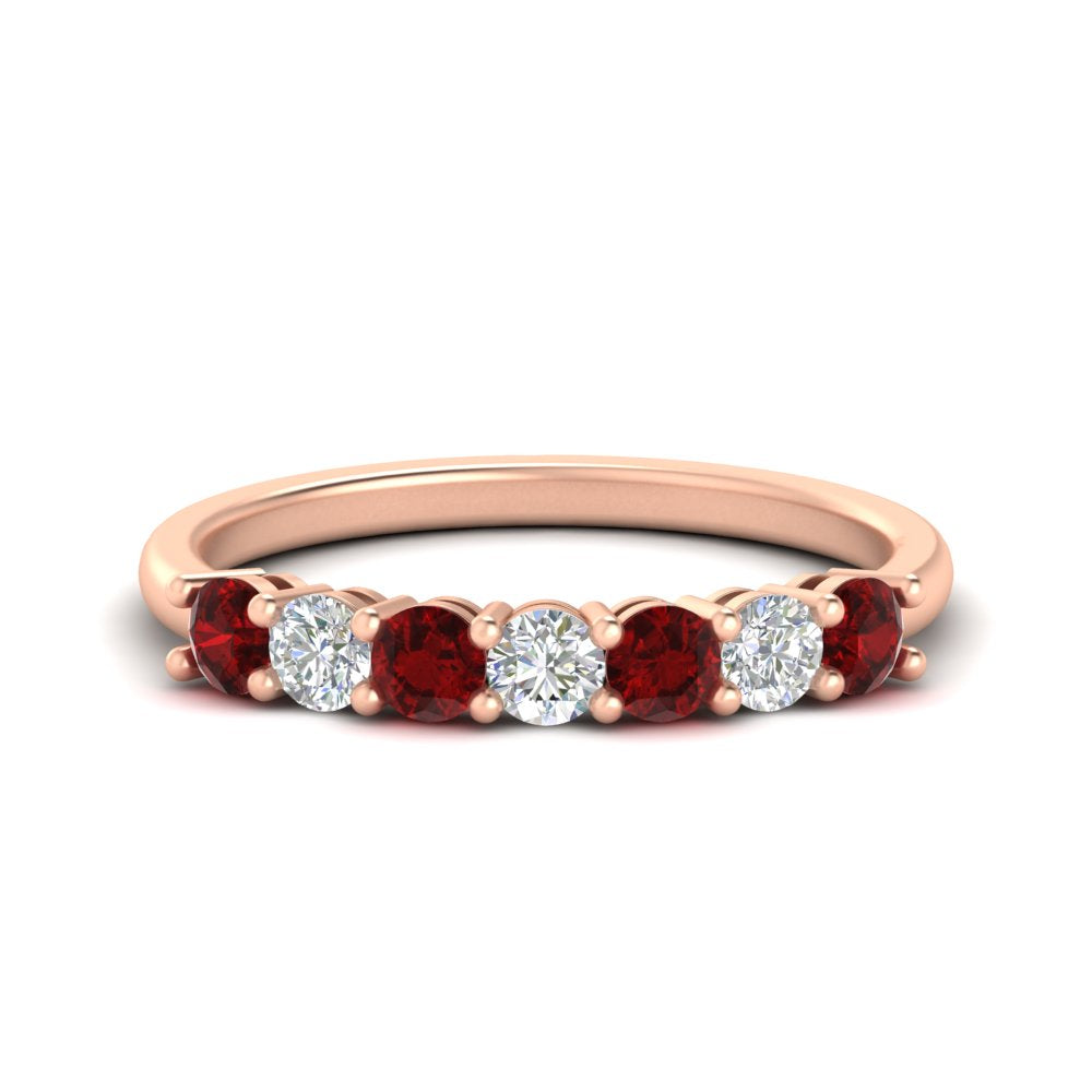 0.75-carat-round-7-ruby-wedding-ring-band-in-rose-gold-FD8008B7GRUDR-0.75CT-NL-RG