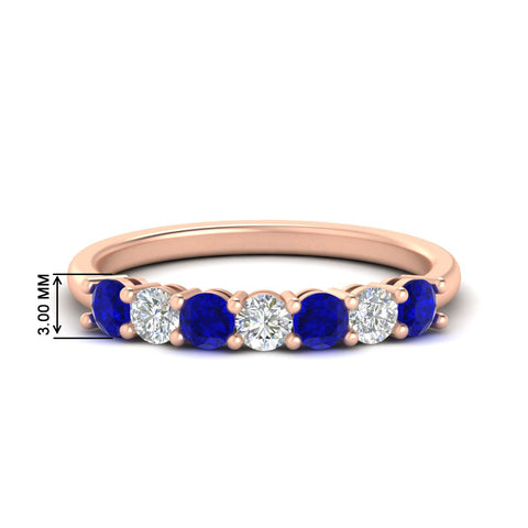 0.75-carat-round-7-sapphire-wedding-ring-band-in-rose-gold-FD8008B7GSABL-0.75CT-NL-RG-HW