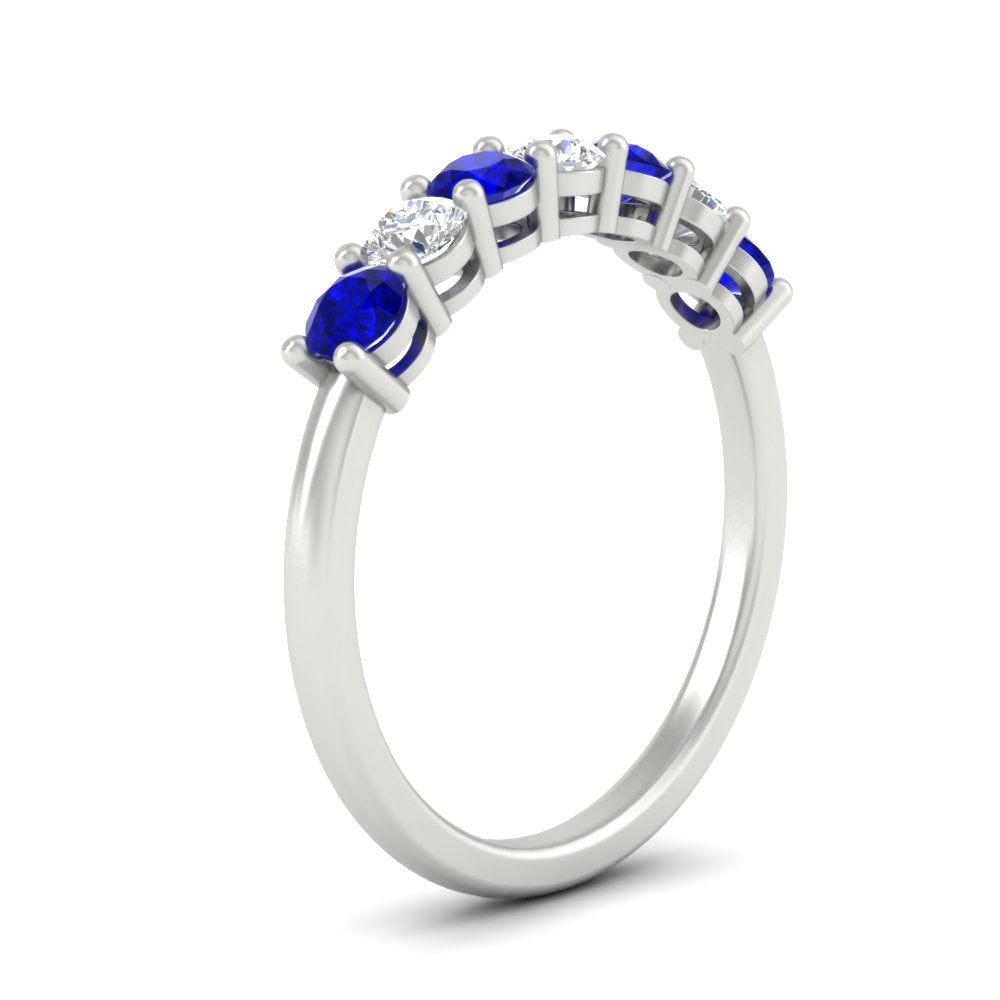 0.75-carat-round-7-sapphire-wedding-ring-band-in-white-gold-FD8008B7GSABLANGLE2-0.75CT-NL-WG