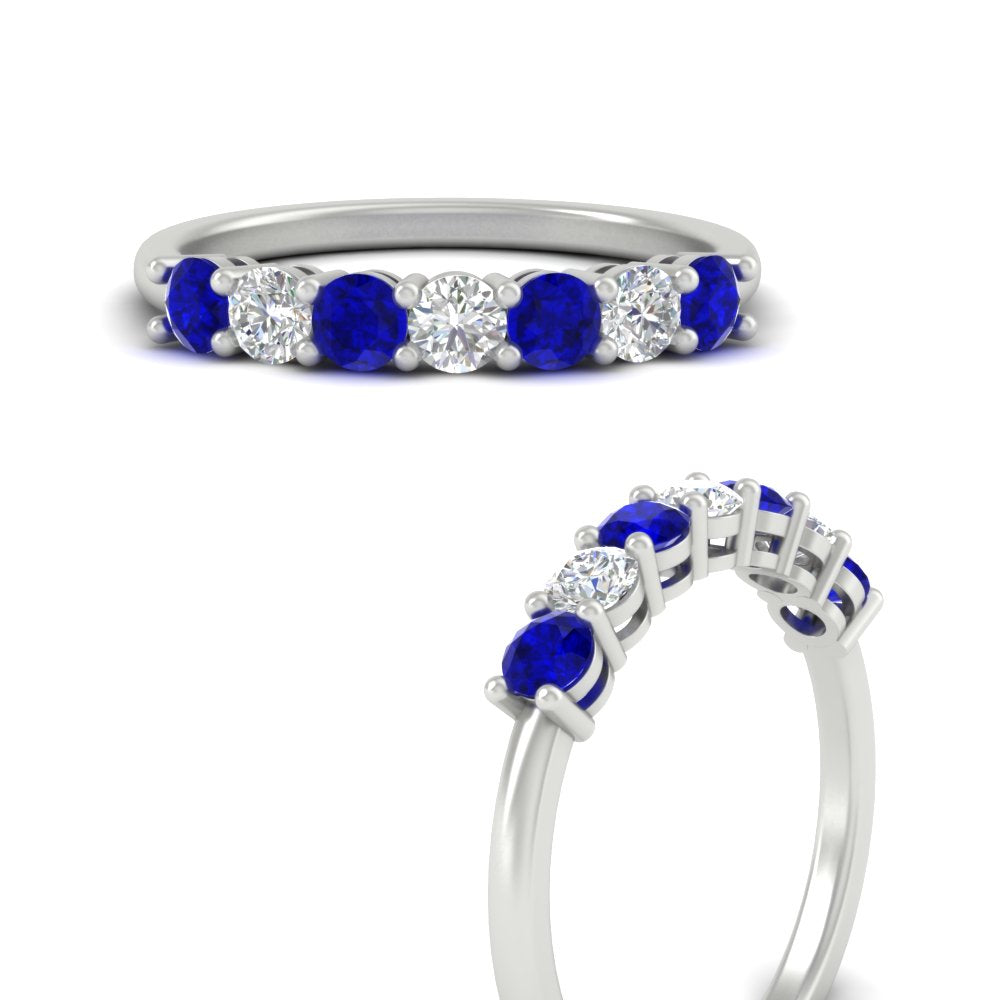 0.75-carat-round-7-sapphire-wedding-ring-band-in-white-gold-FD8008B7GSABLANGLE3-0.75CT-NL-WG