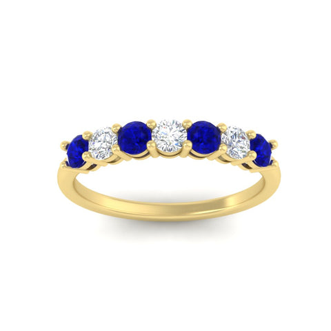 0.75-carat-round-7-sapphire-wedding-ring-band-in-yellow-gold-FD8008B7GSABLANGLE5-0.75CT-NL-YG