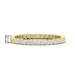 Load image into Gallery viewer, 0.75 Carat Round Cut Bezel Set Eternity Band
