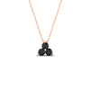 Load image into Gallery viewer, 0.75-carat-round-black-diamond-necklace-for-women-in-FDPD1129GBLACK-0.75CT-NL-RG