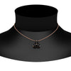 Load image into Gallery viewer, 0.75-carat-round-black-diamond-necklace-for-women-in-FDPD1129GBLACK-0.75CT-NL-RG