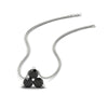 Load image into Gallery viewer, 0.75-carat-round-black-diamond-necklace-for-women-in-FDPD1129GBLACK-0.75CT-NL-WG