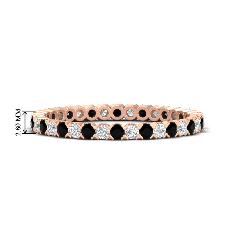 0.75-carat-round-cut-bezel-set-diamond-and-black-diamond-eternity-wedding-band-in-rose-gold-FD8072ROBGBLACK-0.72CT-NL-RG-HW?v=1774347027