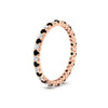 Load image into Gallery viewer, 0.75-carat-round-cut-bezel-set-diamond-and-black-diamond-eternity-wedding-band-in-rose-gold-FD8072ROBGBLACKANGLE2-0.72CT-NL-RG?v=1774347027