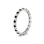 Load image into Gallery viewer, 0.75 Carat Round Cut Bezel Set Eternity Band
