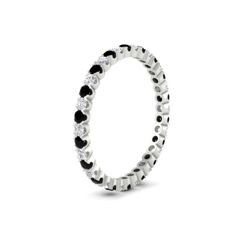 0.75-carat-round-cut-bezel-set-diamond-and-black-diamond-eternity-wedding-band-in-white-gold-FD8072ROBGBLACKANGLE2-0.72CT-NL-WG?v=1774347027