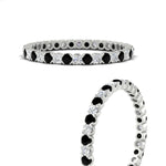 Load image into Gallery viewer, 0.75 Carat Round Cut Bezel Set Eternity Band
