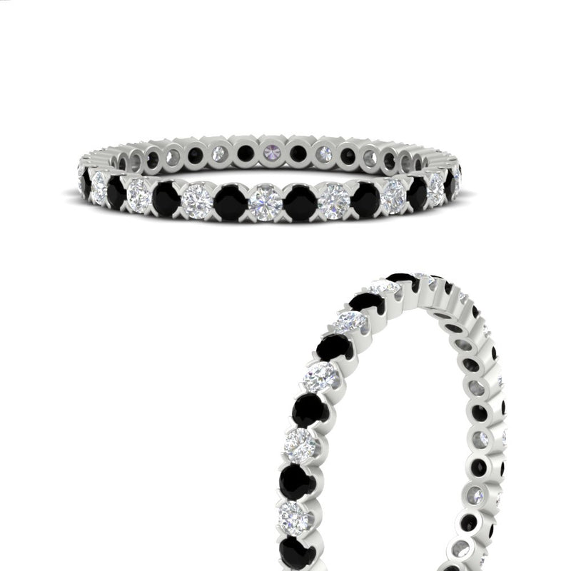 0.75-carat-round-cut-bezel-set-diamond-and-black-diamond-eternity-wedding-band-in-white-gold-FD8072ROBGBLACKANGLE3-0.72CT-NL-WG?v=1774347027