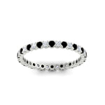 Load image into Gallery viewer, 0.75 Carat Round Cut Bezel Set Eternity Band
