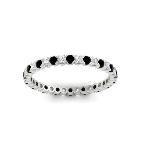 0.75-carat-round-cut-bezel-set-diamond-and-black-diamond-eternity-wedding-band-in-white-gold-FD8072ROBGBLACKANGLE5-0.72CT-NL-WG?v=1774347027