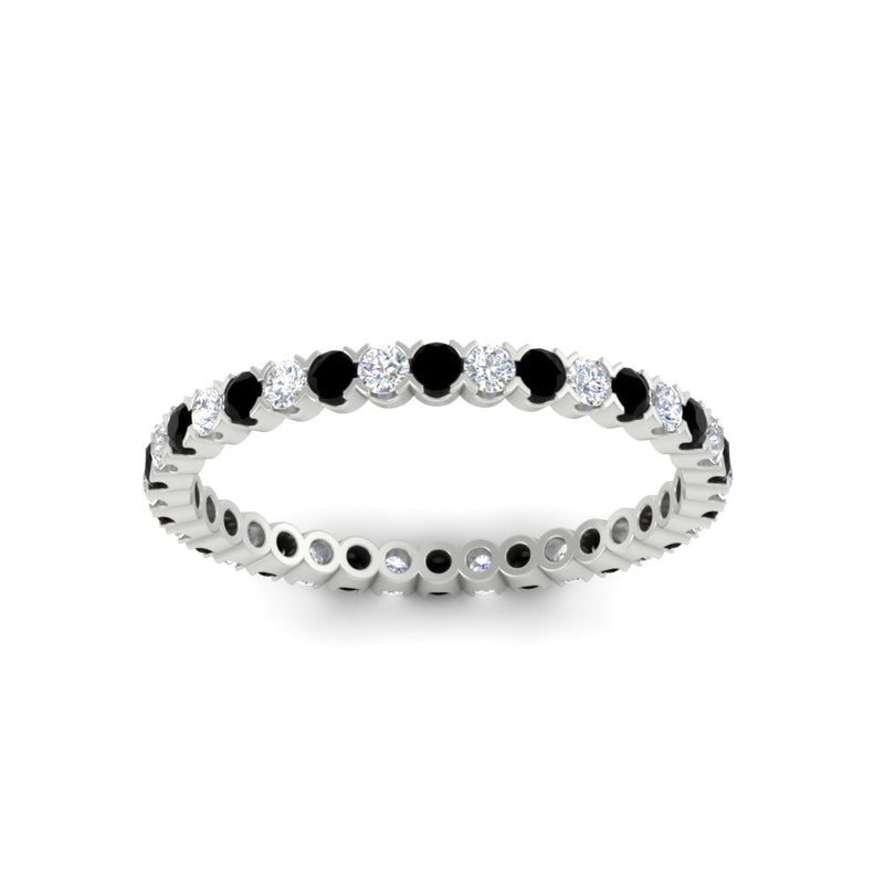 0.75-carat-round-cut-bezel-set-diamond-and-black-diamond-eternity-wedding-band-in-white-gold-FD8072ROBGBLACKANGLE5-0.72CT-NL-WG?v=1774347027