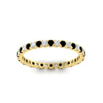 Load image into Gallery viewer, 0.75 Carat Round Cut Bezel Set Eternity Band
