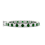 Load image into Gallery viewer, 0.75 Carat Round Cut Bezel Set Eternity Band
