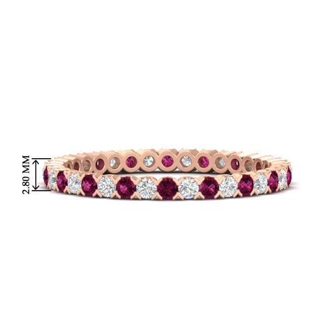 0.75-carat-round-cut-bezel-set-diamond-and-pink-sapphire-eternity-wedding-band-in-rose-gold-FD8072ROBGSADRPI-0.72CT-NL-RG-HW?v=1774347027